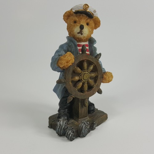Statuina orso marinaio vintage