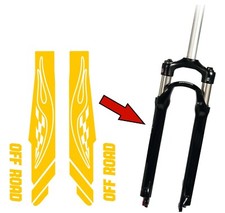 Set 2 Adesivi Forcella Bici 26