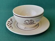 REGALI MULINO BIANCO 1985, TAZZA SCODELLA '85 PIATTO VINTAGE COLLEZIONE. BP58