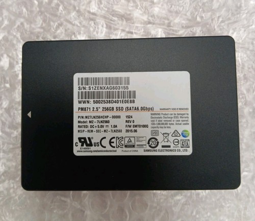 Samsung pm871 256gb ssd sata - samsung,