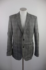 HUGO BOSS GIACCA BLAZER LANA UOMO TG 48 MAN WOOL JACKET CASUAL VINTAGE 2 BOTTONI