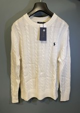 maglione ralph loren bianco