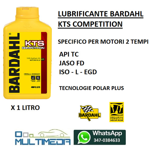 Litro olio miscela motore - 1,