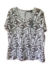 Top donna Tahari 100% cotone