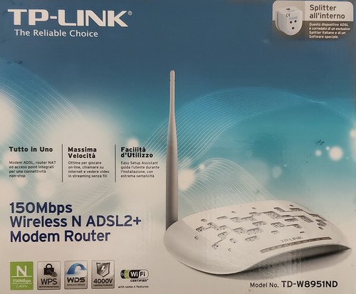 Modem router link adsl 2 - router, tp-link