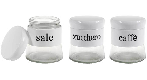 Set barattoli sale zucchero - set,