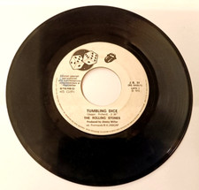 45 GIRI THE ROLLING STONES - TUMBLING DICE / SILVER - BELLA MIA  PROMO ITALY '72