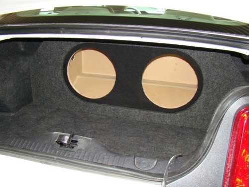 Subwoofer ford mustang - ford, 2-12"
