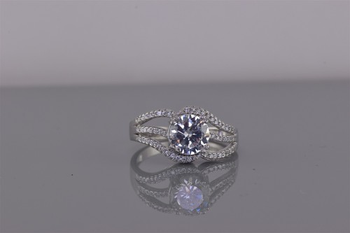 Anello fascia ondulata - anello,
