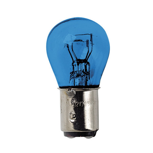 12v blue dyed glass - blue, 2