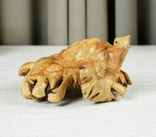 Statua tartaruga in legno