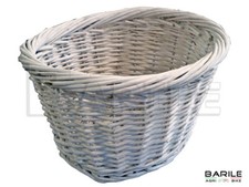 Cestino Vimini Bianco