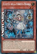 ELZETTE DELLA FORESTA BIANCA • Segreta Prismatica SP • MP25 IT080 • 1Ed • Yugioh