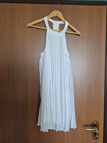 Abito bianco corto guess - bianco,