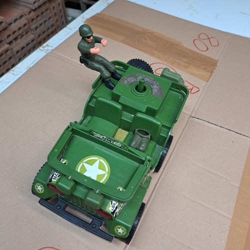 Giocattolo anni army jeep - '80,