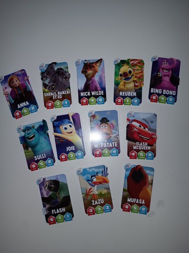 Lot cartes disney pixar - lot,