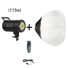Bowens Video Studio Kit 100W Fotografia Luce Kit Dimmerabile Lampada a LED 2M Tr