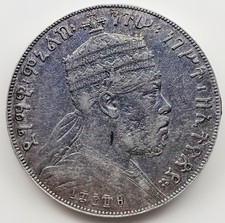 Etiopia Birr Thaler 1889 A