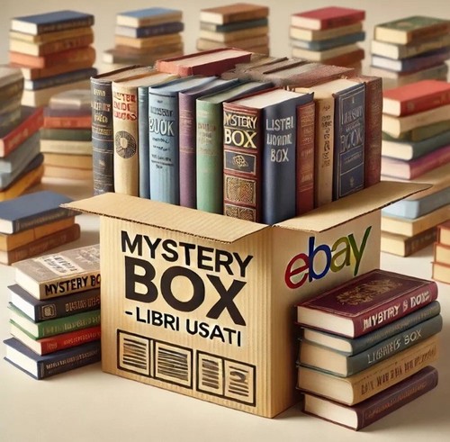 Mistery box libri usati - box,