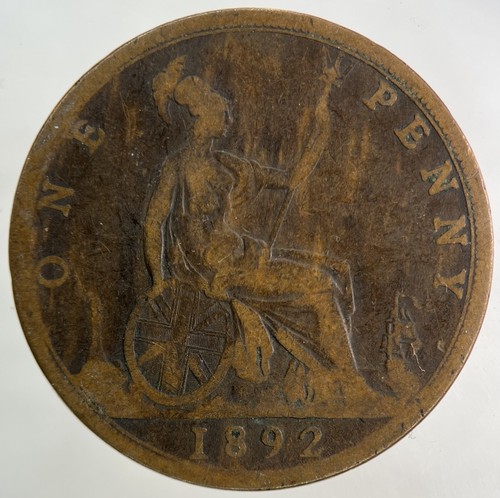 1892 victoria one - coin, |