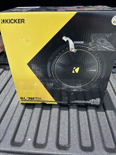 Kicker compc subwoofer - compc, 12"