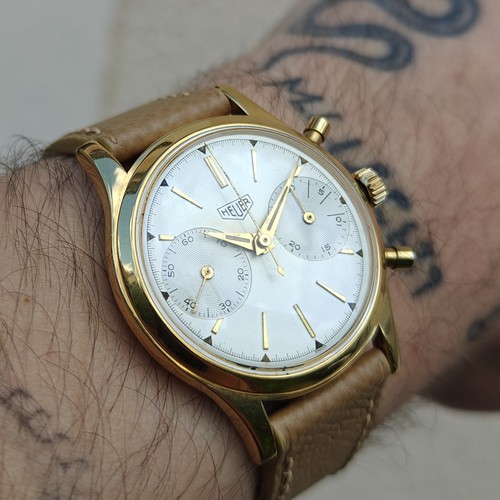 Heuer 3645 big eye valjoux - 3645, 92