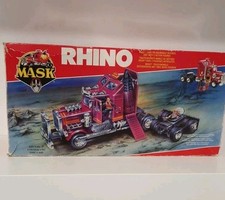 M.A.S.K  RHINO Matt Trakker & Bruce Sato  BOXED Vintage MASK Kenner 80s