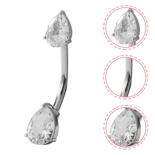 Piercing all ombelico con - piercing,