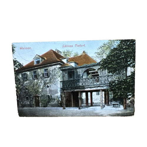 Cartolina postale castello - , di