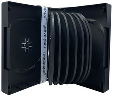 Lotto custodie DVD nere 16