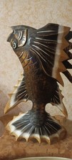 Scultura lignea Pesce