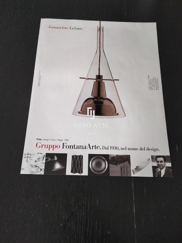 Fontana arte luce - arte, lampada