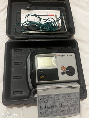 Megger det3td terminal - megger, 3-terminal