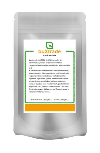 500g citrato sodio - sodio, e331