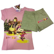 Pigiama MASHA E ORSO rosa e