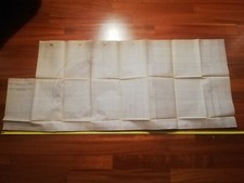 Grandi stampe disegno tecnico Ansaldo (anni '40), dentro raccomandata originale 