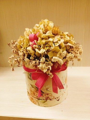 Fiori essicati scatola - essicati, su