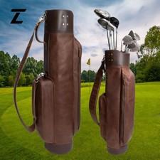 Borsa da golf vintage in pelle