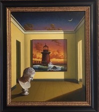 A Nunziante - LA LUCE DENTRO Olio su tela 50 x 60 del 2003 Opera Pluripubblicata