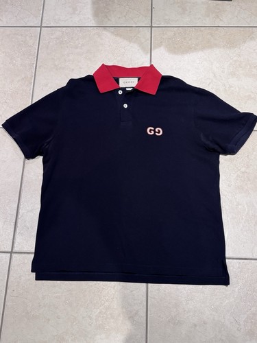 Polo gucci navy - navy, gg