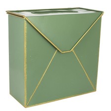 Porta buste grande verde