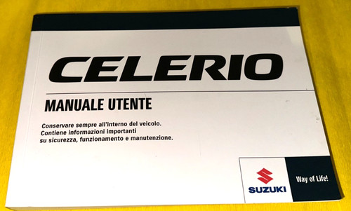 Libretto manuale utente - "manuale, utente"