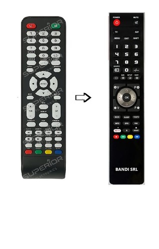 Telecomando compatibile per - telecomando,