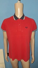 FRED PERRY POLO UOMO COLOR BLU