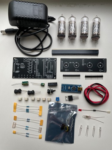 Nixie clock kit con - nixie,