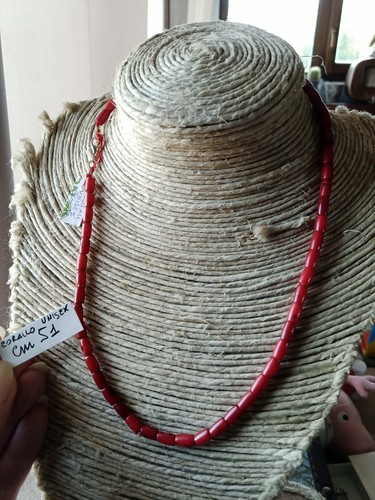 Collana corallo naturale - corallo,