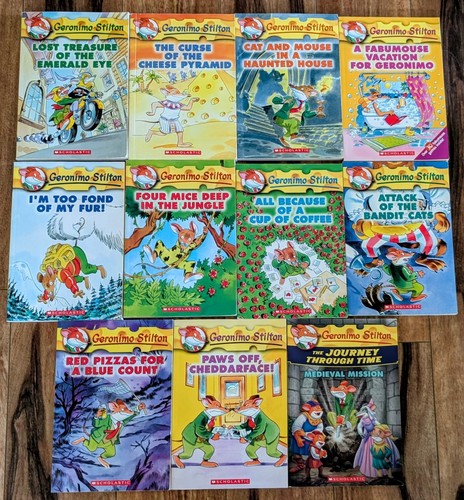 Lot softcover geronimo - 11,