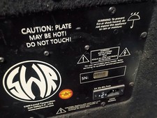 SWR AUDIO BASS AMP LA 15
