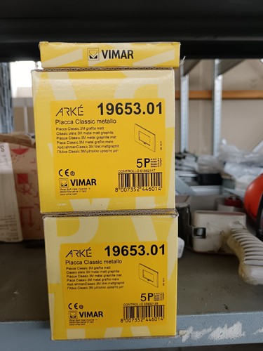 Placca classic posti vimar - placca,
