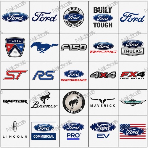 Ford decalcomanie unghie - ford,